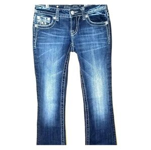 Miss Me Dark Washed Denim Jeans- Sz. 26
